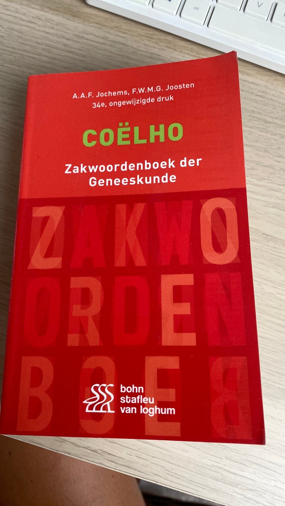 Coëlho Zakwoordenboek der Geneeskunde — 34e druk, Ophalen of Verzenden, Nieuw