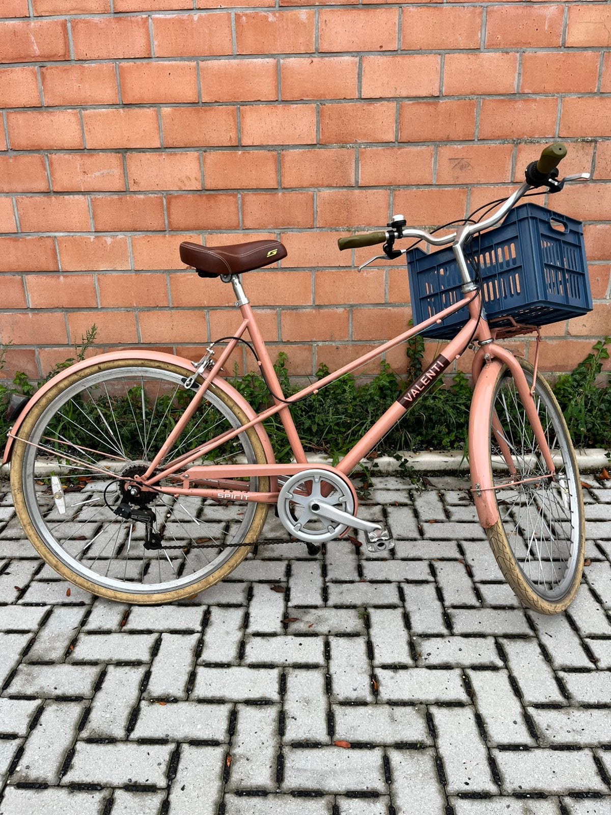 Vintage stadsfiets, Ophalen, Zo goed als nieuw, Velgrem, Handrem