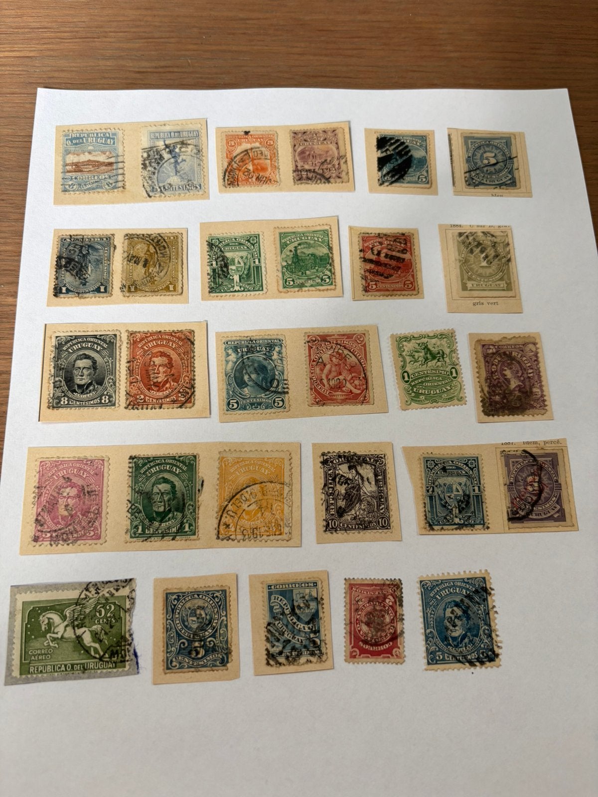 Oude postzegels Uruguay, Ophalen of Verzenden