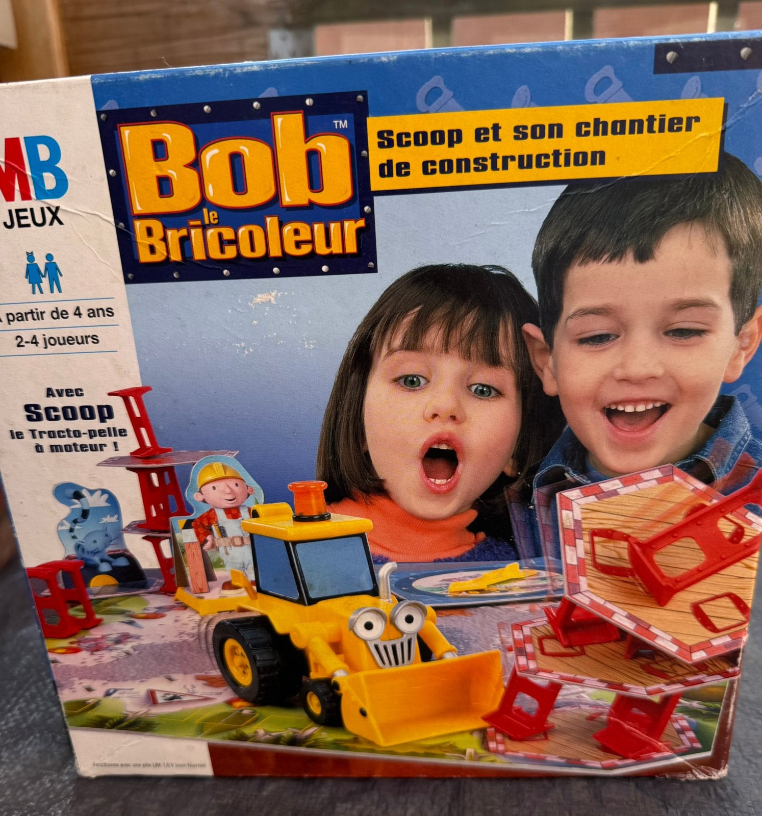 Bob de Bouwer , puzzel, voertuig, speeldoos, 1 lot, Kinderen en Baby's, Ophalen of Verzenden, Gebruikt