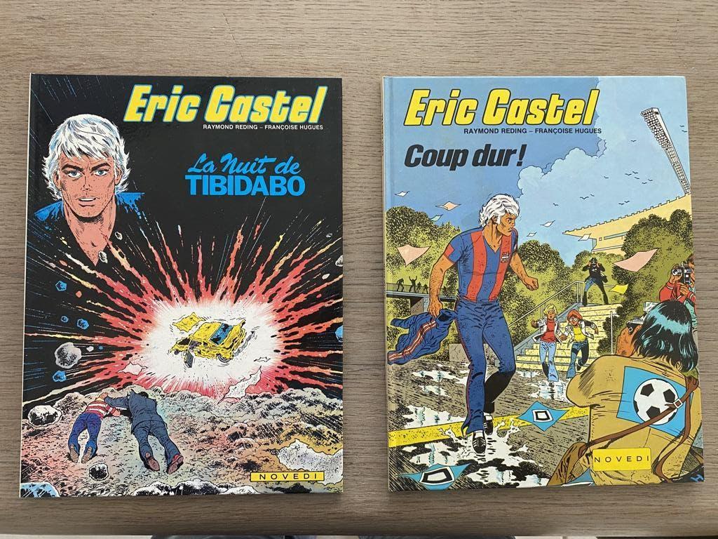 2 Album BD Eric Castel, Divers auteurs, Meerdere stripboeken, Ophalen, Gelezen
