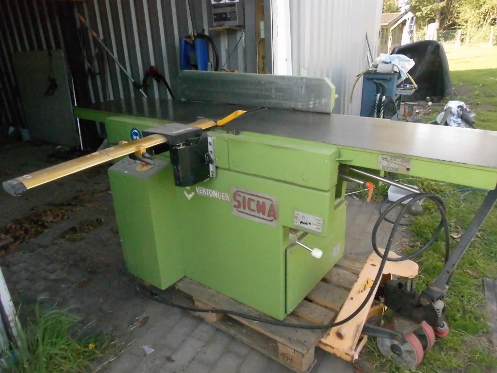 schaafmachine, Ophalen