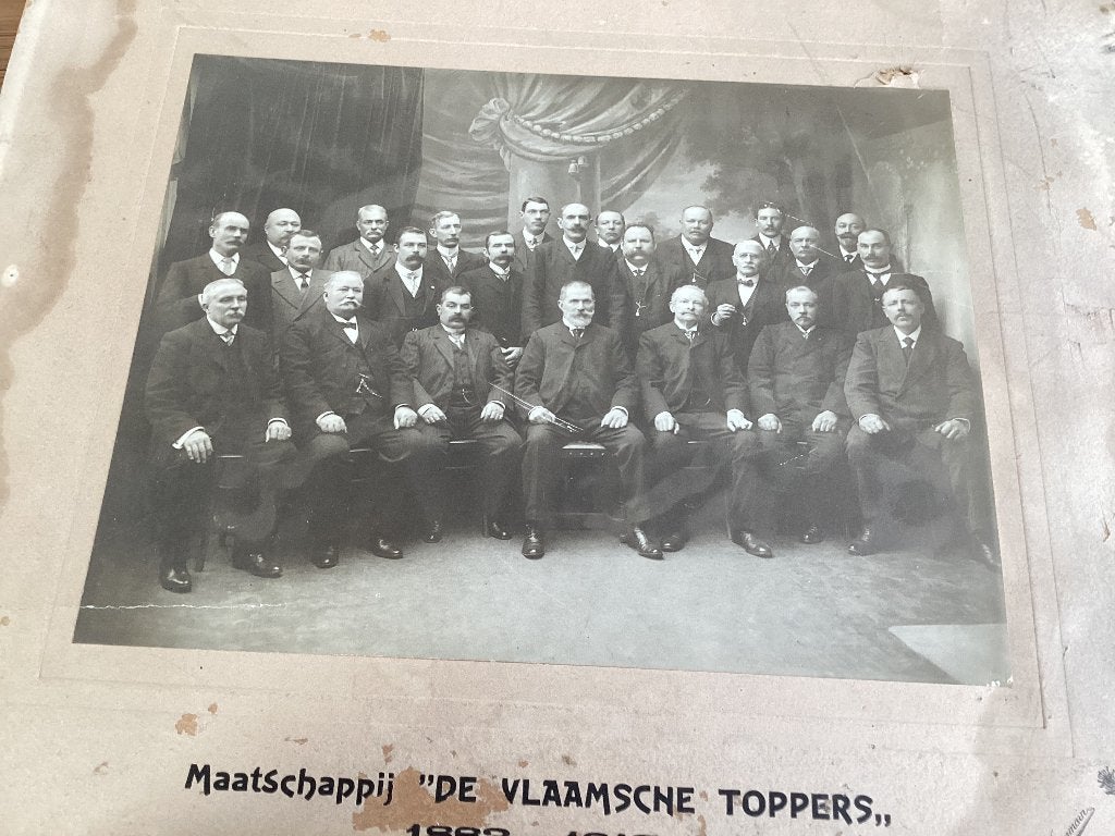 Oude foto Antwerpen, Verzamelen, Ophalen, Gebruikt