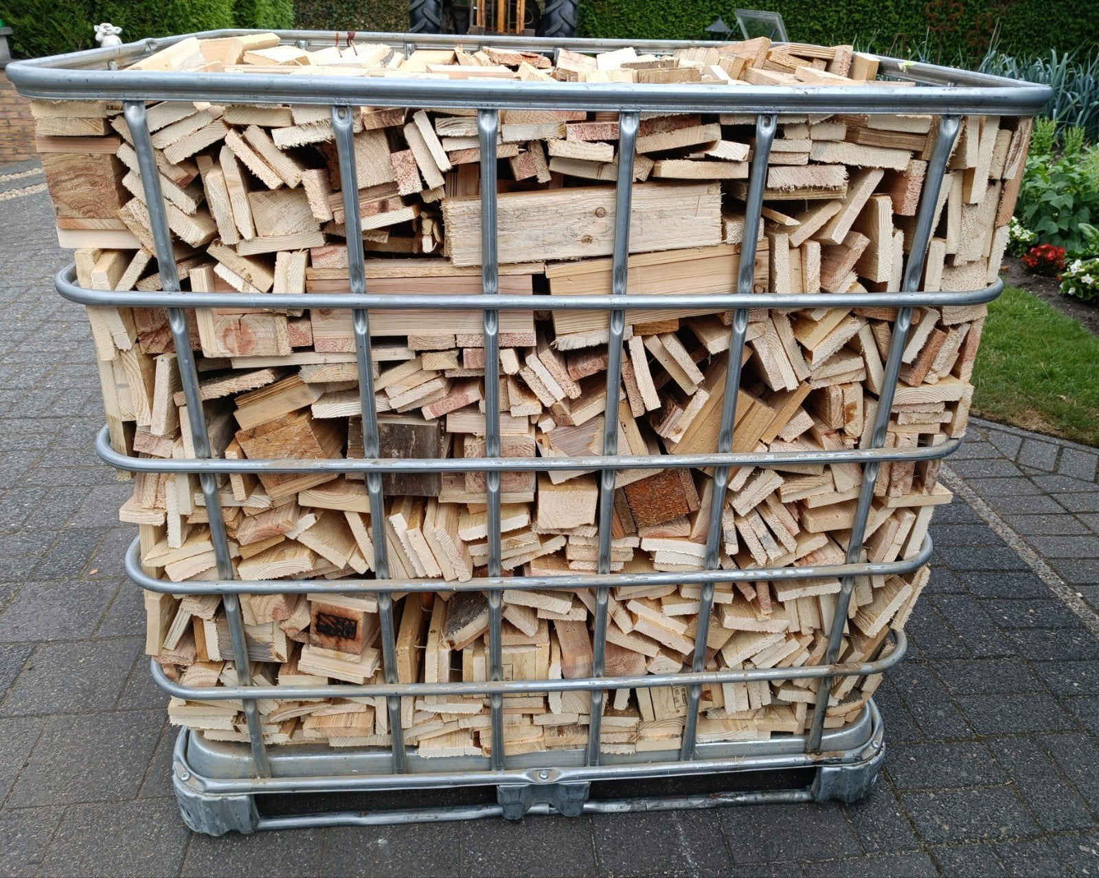 Droog brandhout, aanmaakhout, 1 kuub, Enlèvement