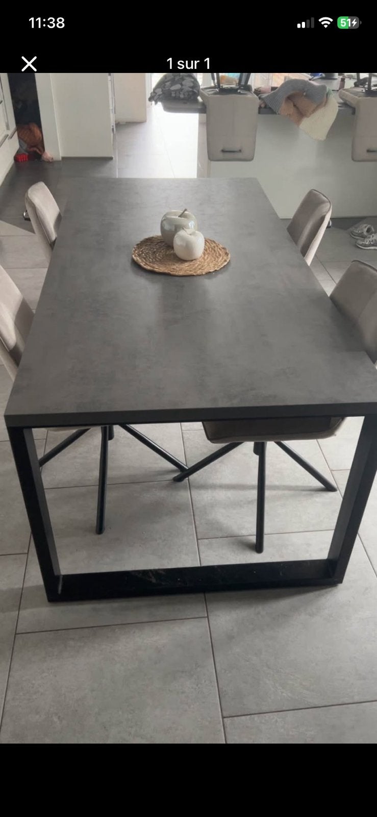 Table et chaises, Huis en Inrichting, Complete inboedels, Ophalen