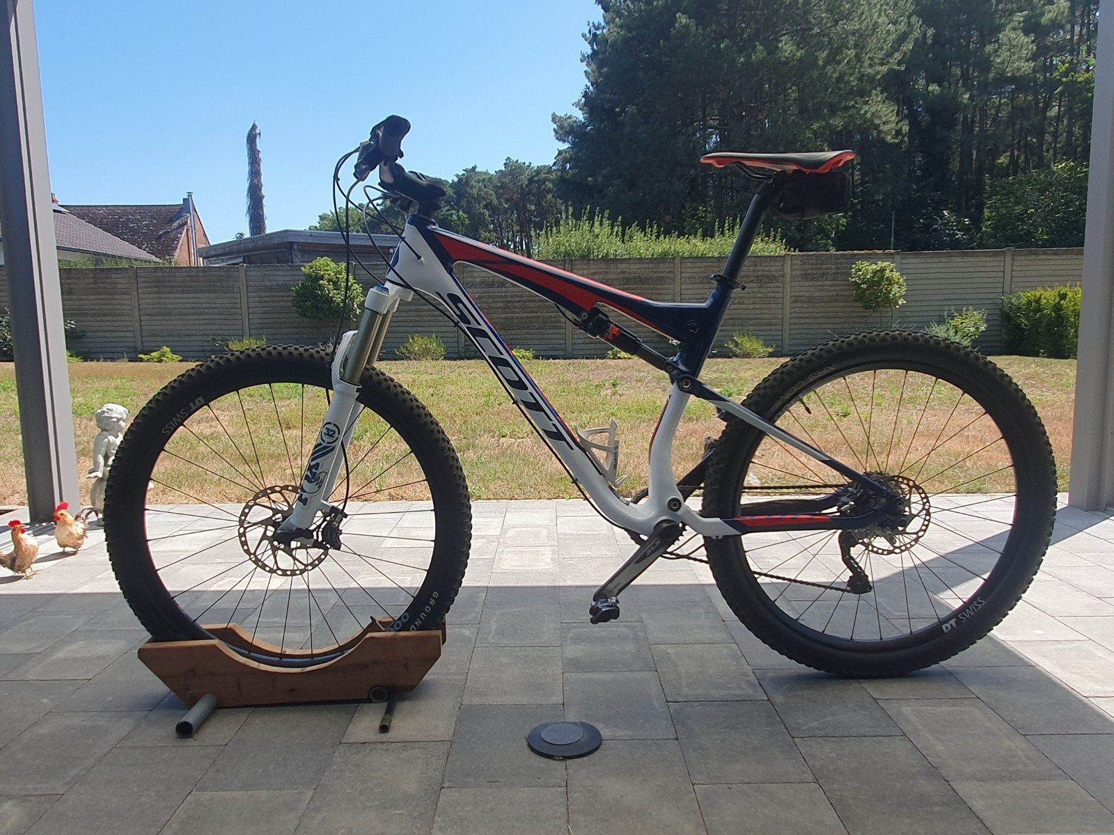 mountainbike scott spark carbon, Fietsen en Brommers, 49 tot 53 cm, Zo goed als nieuw, Schijfrem, Ophalen