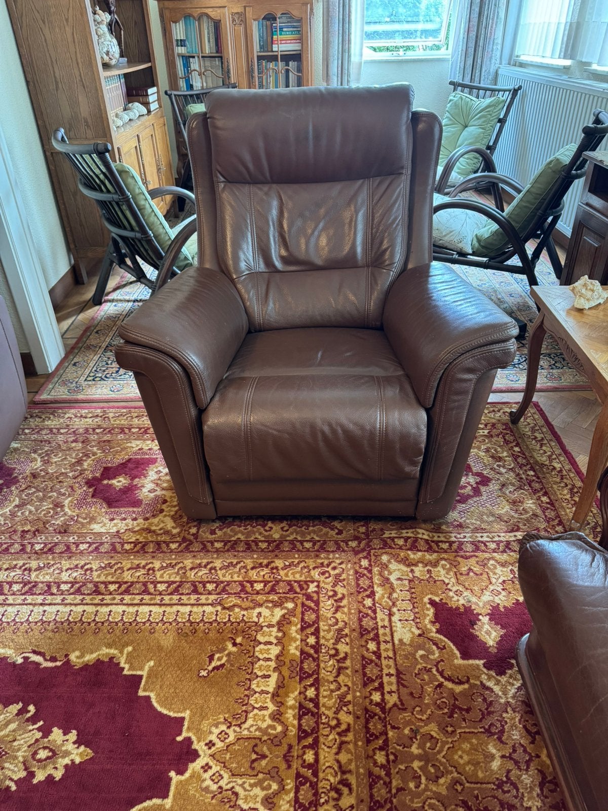 2  relax Fauteuils, Ophalen, Gebruikt, Leer
