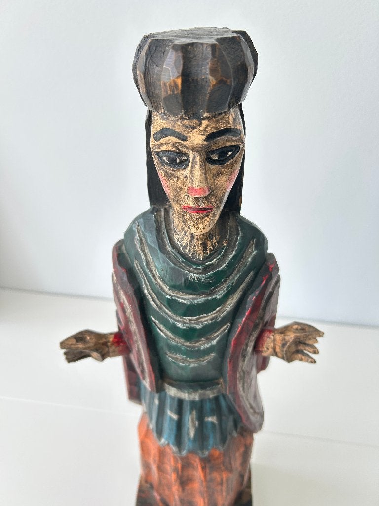 Een religieus beeld uit Latijns-Amerika, Ophalen of Verzenden