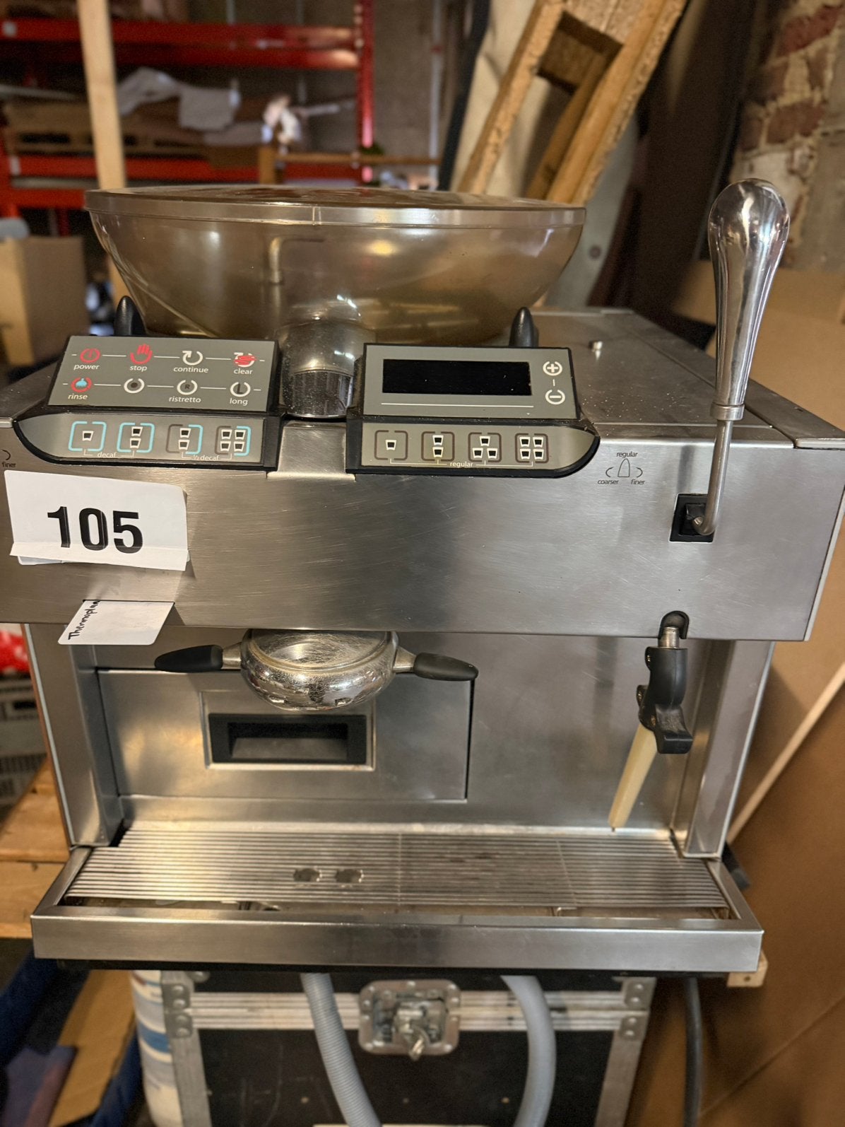 Machine à café pro MASTRENA Thermoplan – Modèle Starbucks, Enlèvement, Nettoyage
