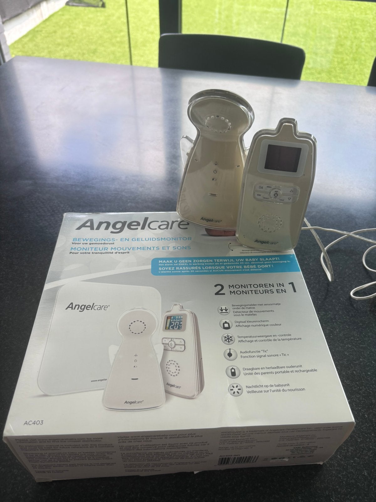 Angelcare met bewegingssensor, Enfants & Bébés, Babyphones, Enlèvement, Comme neuf