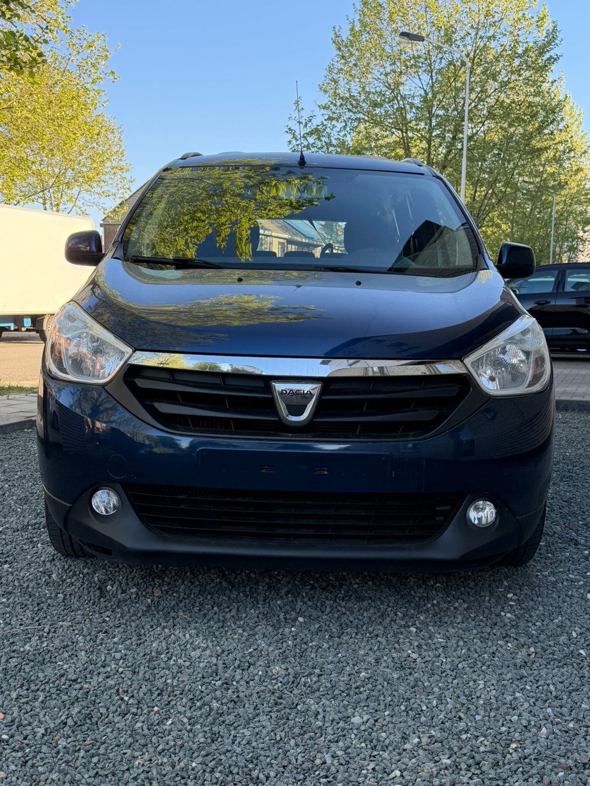 Dacia Lodgy 1.2 TCe Benzine - 7 Zitplaatsen, Auto's, Dacia, Euro 6, Blauw, Handgeschakeld, Particulier