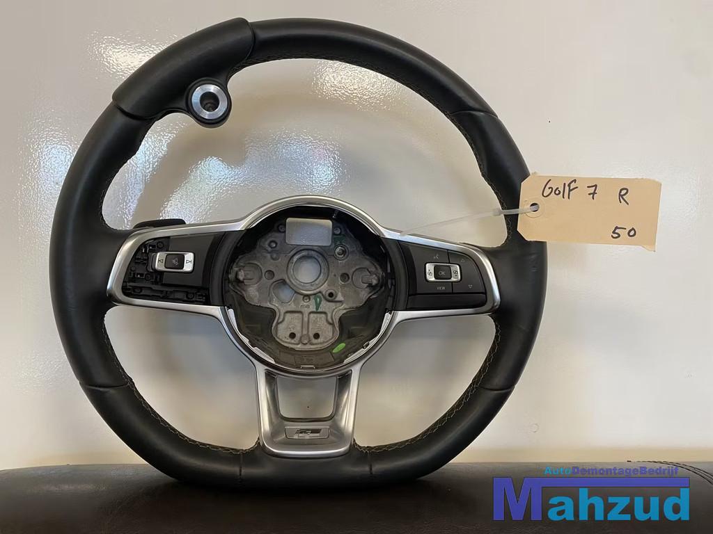 VW GOLF 7 R20 R Passat Stuurwiel stuur leer, Auto-onderdelen, Gebruikt, Volkswagen, Volkswagen AG, Vw@volkswagen.de