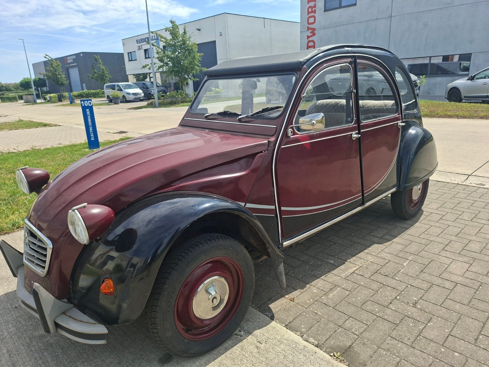 Citroen 2cv6 charleston, 602 cc, 2CV, Bedrijf, Handgeschakeld