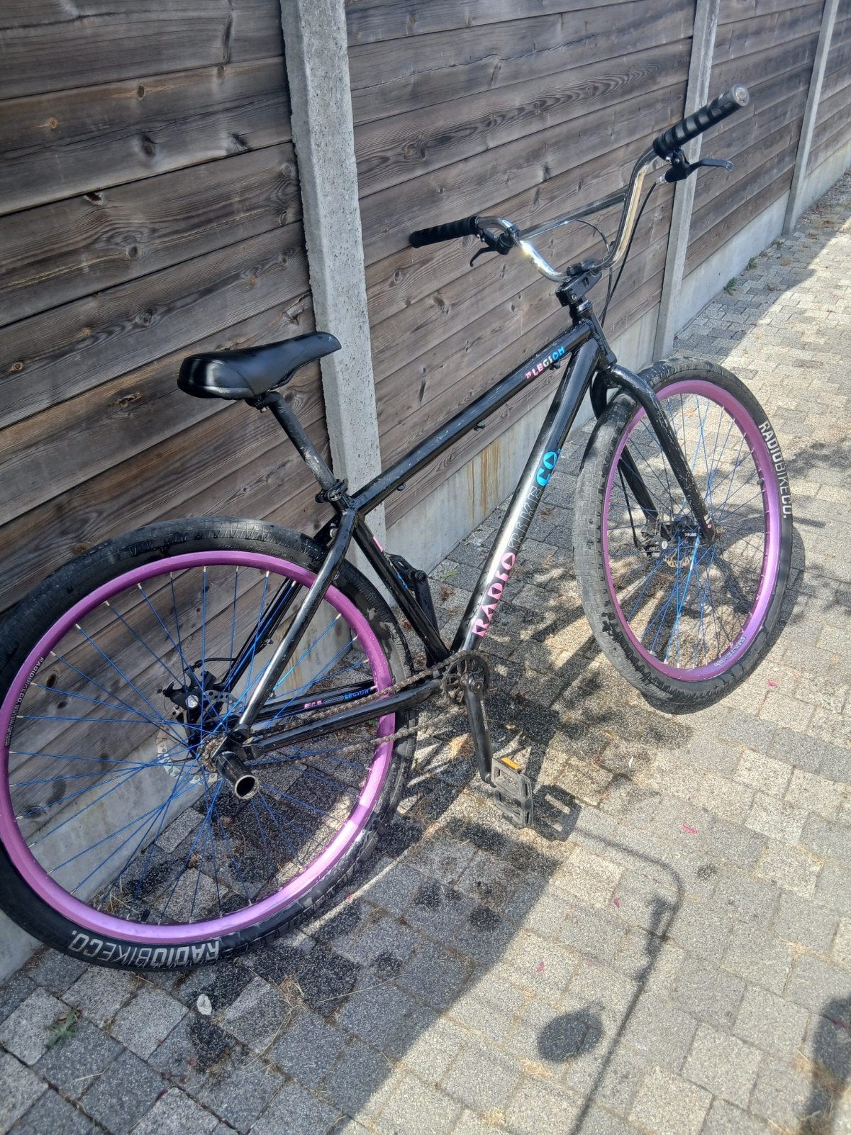 Wheely bike 29 inch single gear, Ophalen