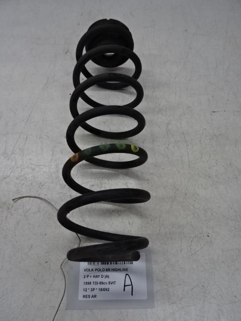 RESSORT DE SUSPENSION ARRIERE Volkswagen Polo V (6R), Volkswagen, Mevr. I. Hauben, Utilisé, Rue de l'Espoir 34 34
4030  GRIVEGNÉE, BE