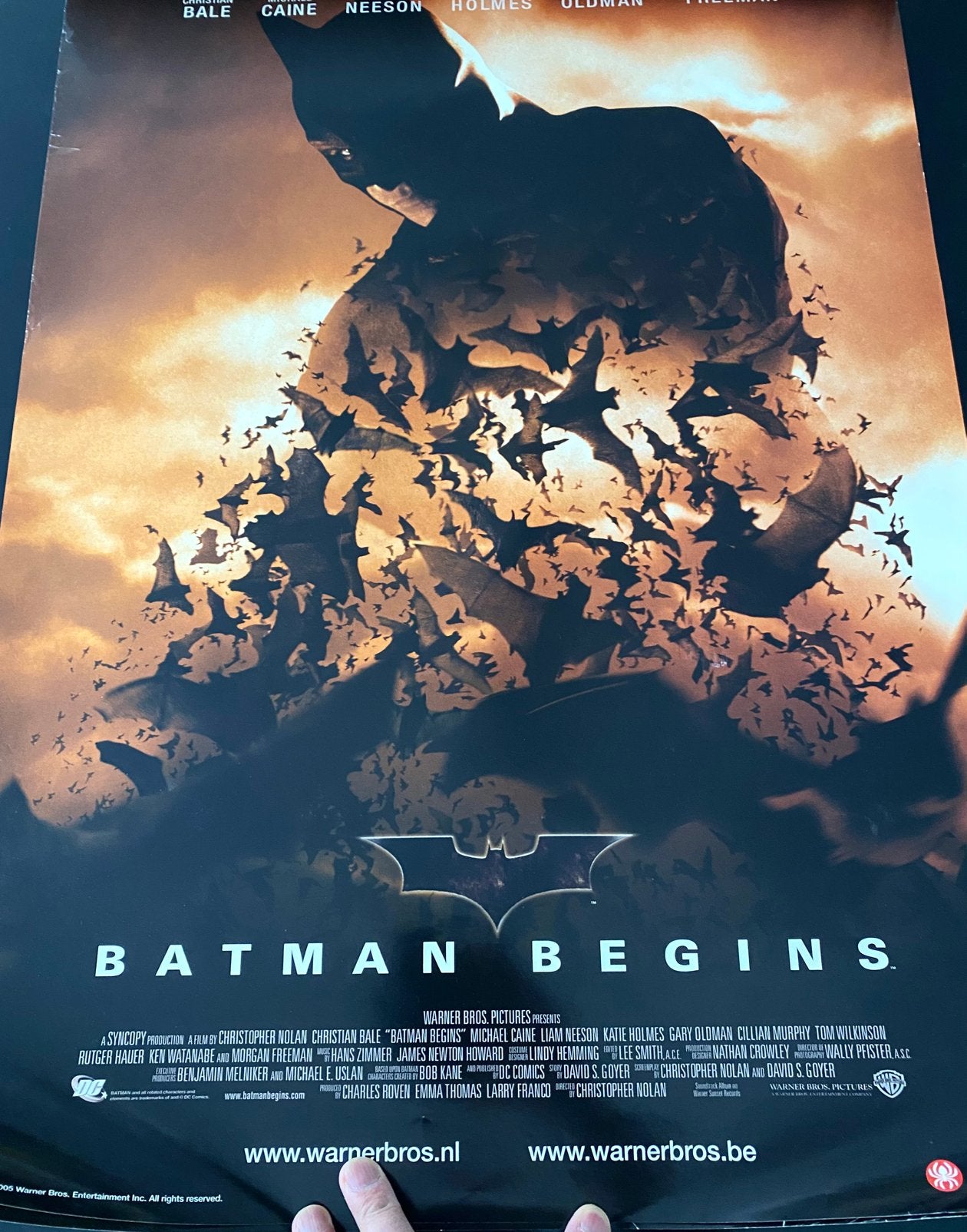 Batman Begins - diverse posters, Ophalen of Verzenden, Gebruikt