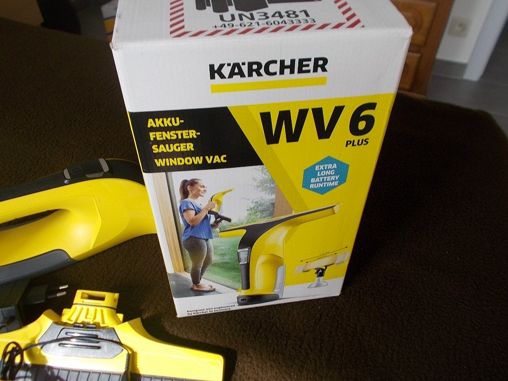 KarcherWV6  Raampoetshulp, Huis en Inrichting, Schoonmaakartikelen, Ophalen, Raamwisser of Trekker