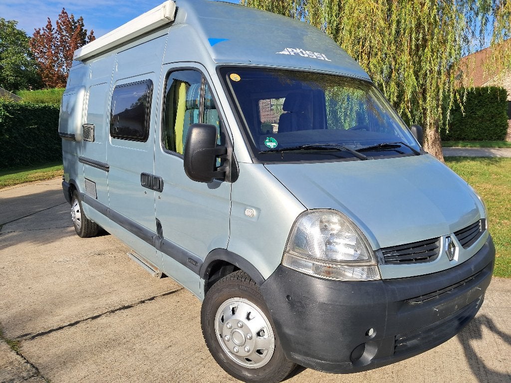 Possl Dethleffs Renault 150 pk '2007 airco zonnepaneel, Jusqu'à 4, 5 à 6 mètres, Douche, Diesel