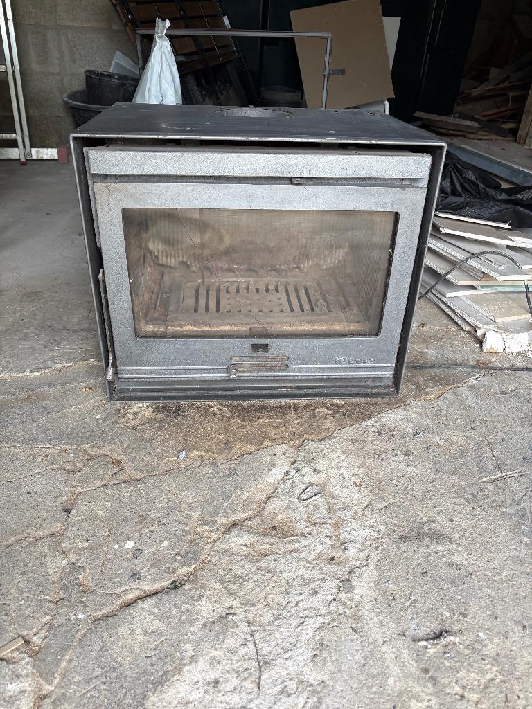 Poele à bois Dovre 2020 (insert de cheminée), Maison & Meubles, Poêles, Utilisé, Encastré, Poêle à bois, Bois, Enlèvement