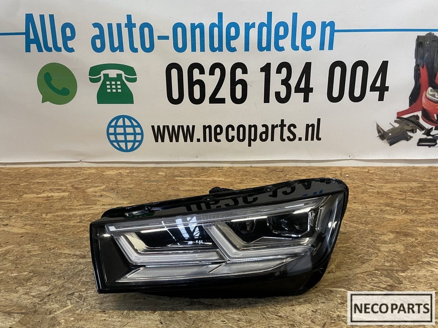 AUDI Q5 80A MATRIX VOL LED KOPLAMP LINKS ORIGINEEL 80A941035, -, Audi, Utilisé, -