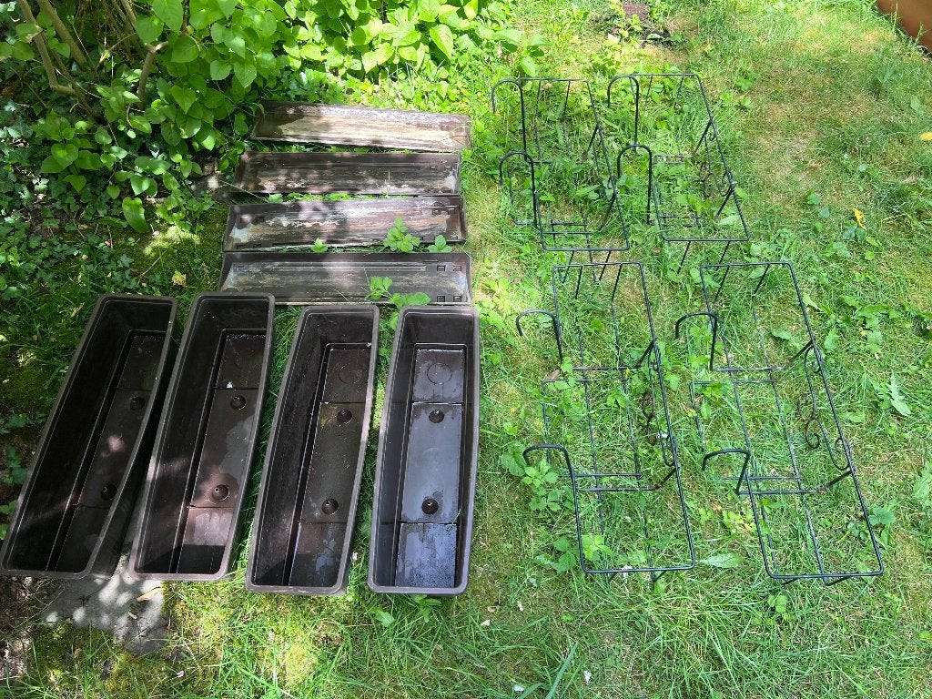 Jardinière balcon, Jardin & Terrasse, Enlèvement, Utilisé, Synthétique, Balcon