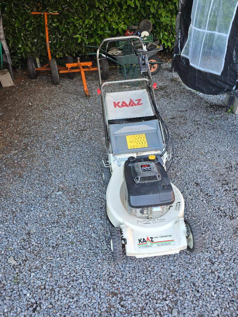 Tondeuse essence, Tuin en Terras, Ophalen, Gebruikt, Opvangbak, Benzine-grasmaaier