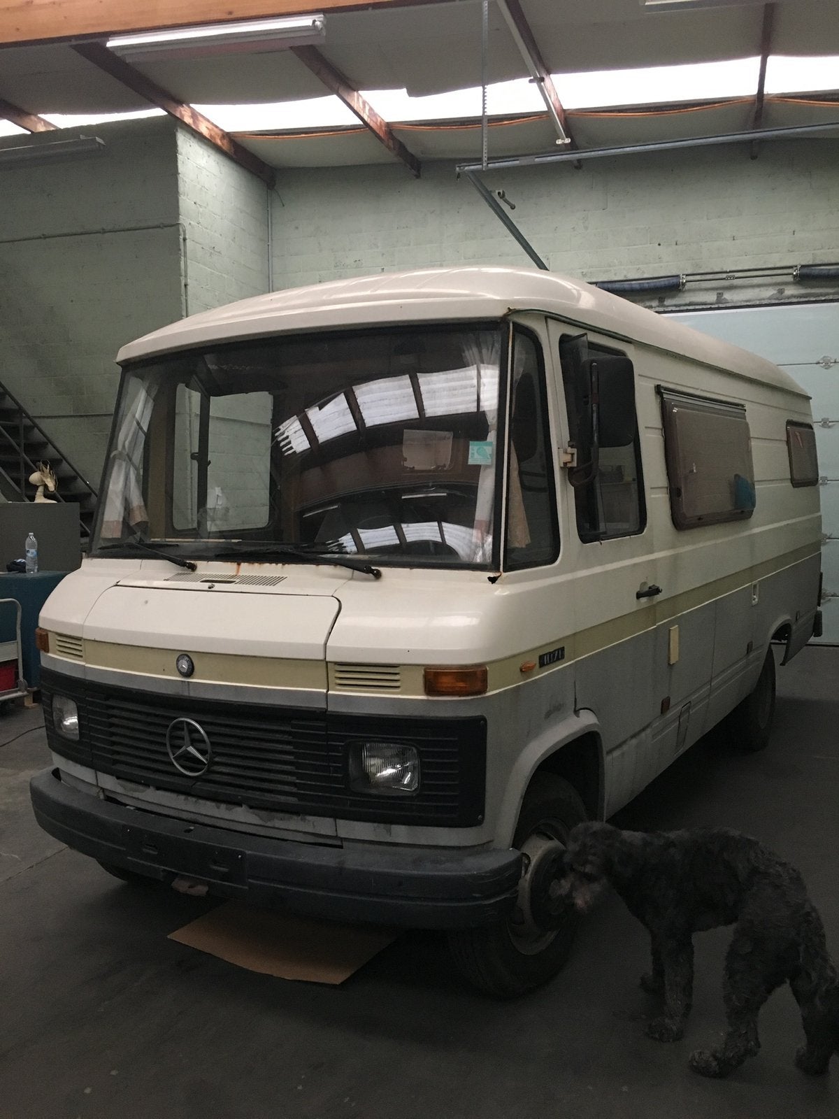 Mercedes 407da 1982 rijbewijs B, Buscamper of Camperbus, Mercedes-Benz, Bedrijf, Diesel