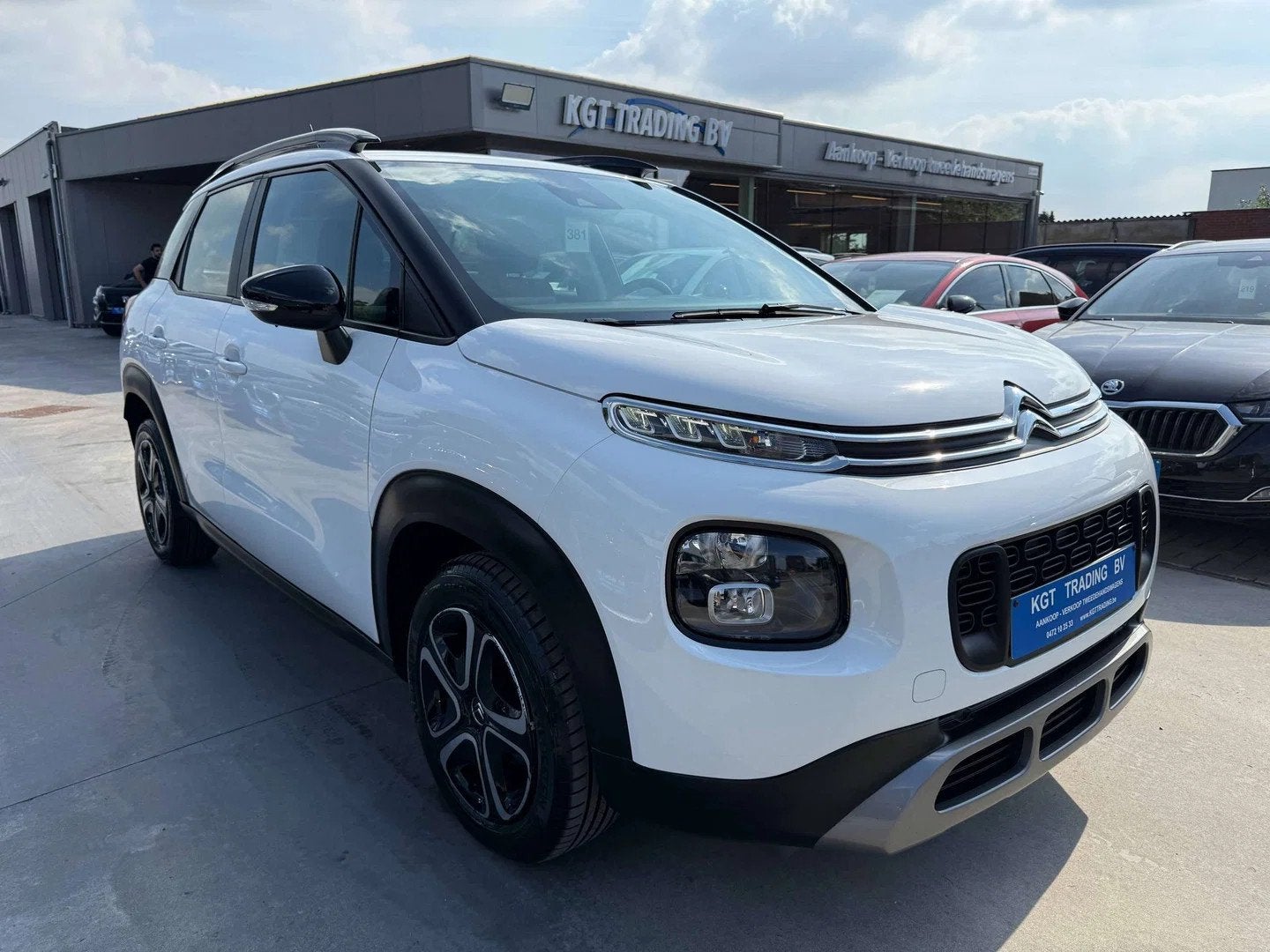 Citroën C3 Aircross 1.2i 110PK NAVIGATIE LED CARPLAY PDC BL, Auto's, Stof, Gebruikt, 1199 cc, 110 g/km