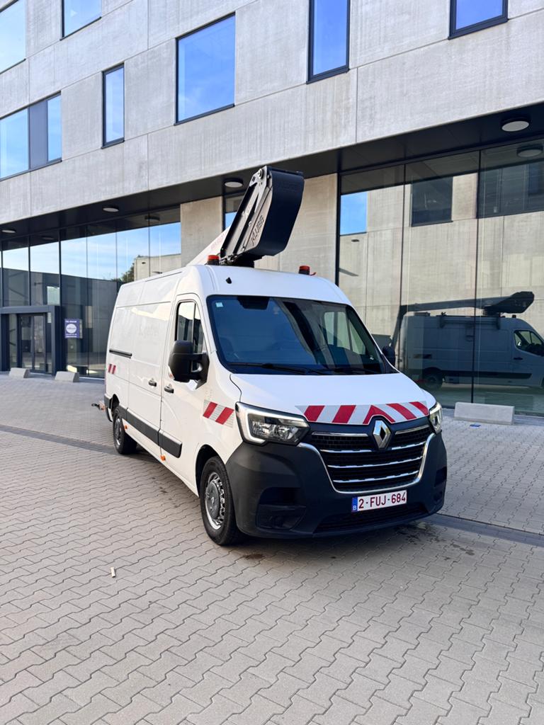 Nacelle de travail aérienne Renault Master, Euro 6, Boîte manuelle, Diesel, Particulier