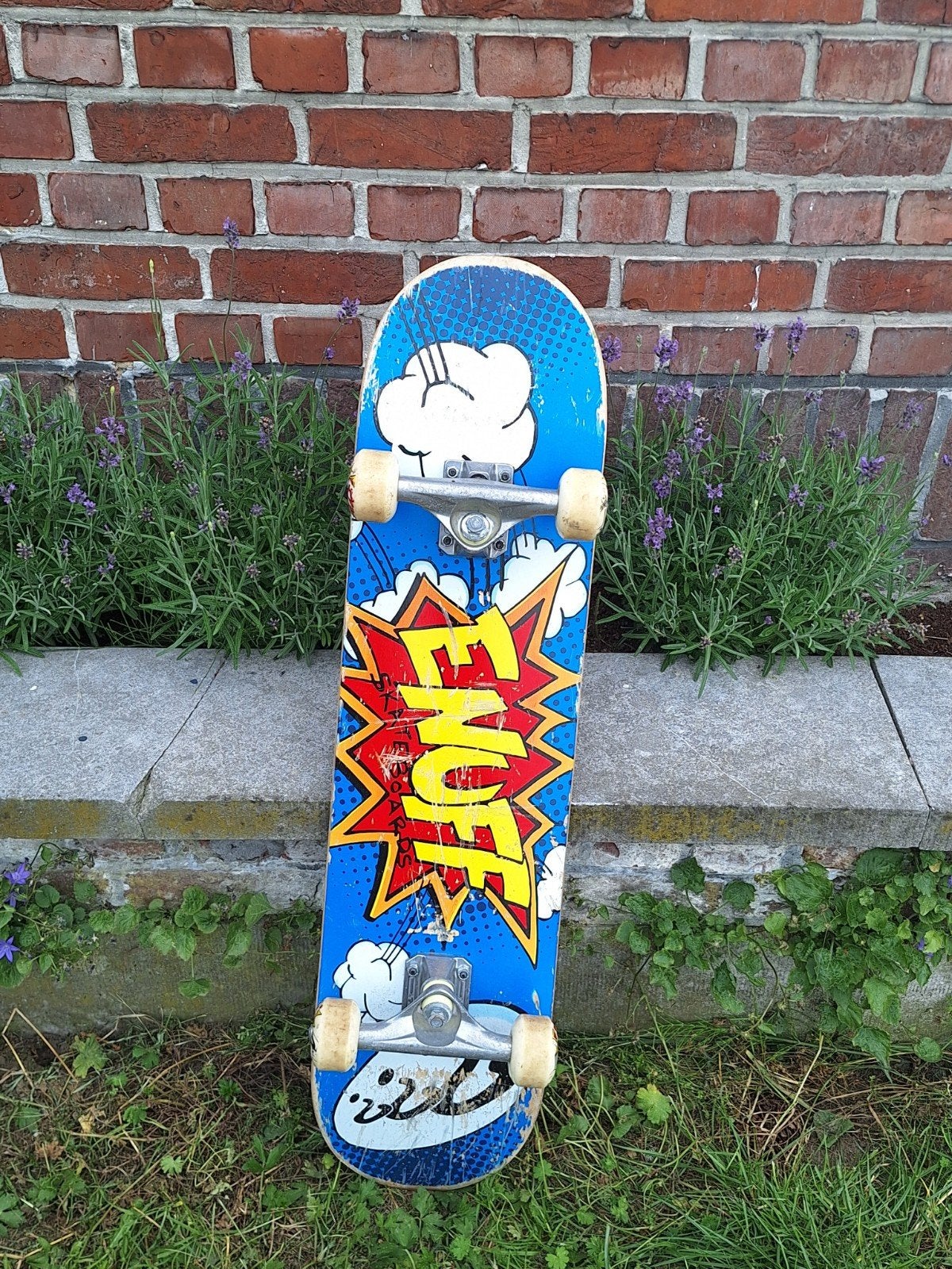 Skateboard te koop., Sport en Fitness, Ophalen, Gebruikt, Skateboard