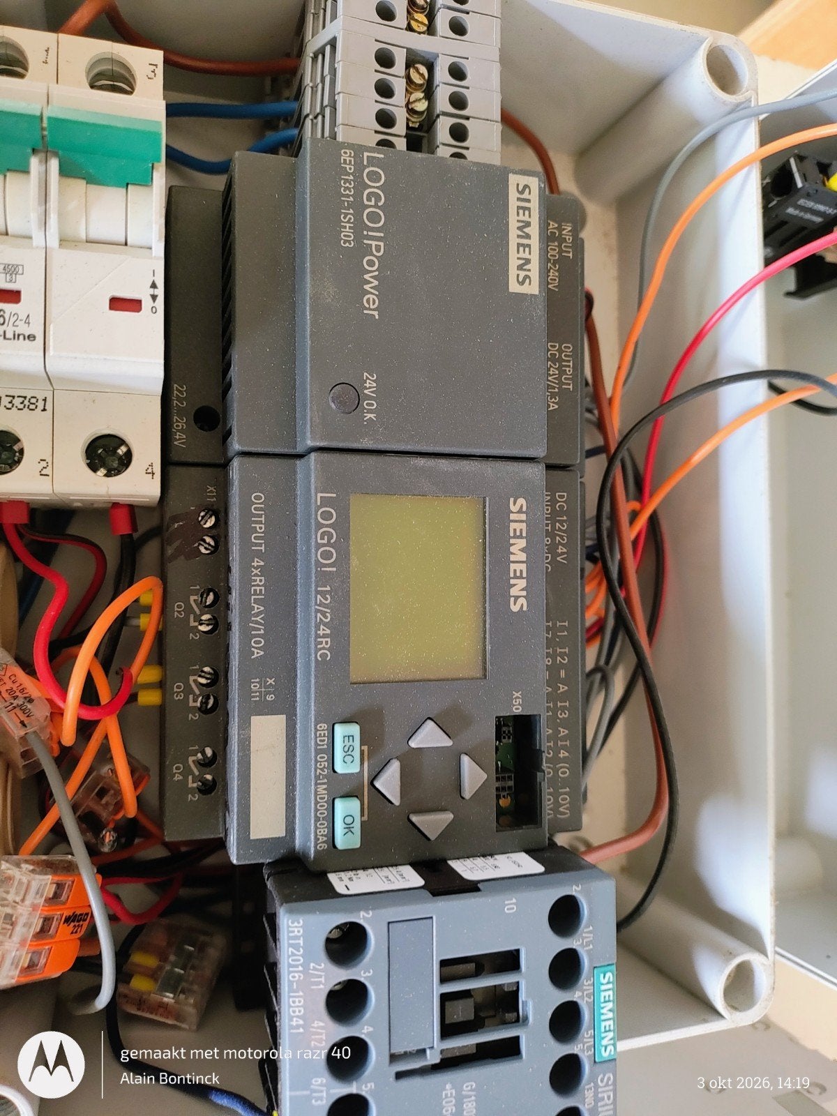 Lot automaten en Siemens LOGO! Schakelkast & PLC en Cee stek, Ophalen, Gebruikt, Siemens, Installatieautomaat