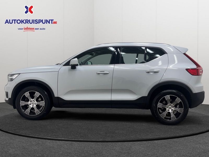 Volvo XC40, Auto's, Volvo, Gebruikt, Zwart, Wit, Leder
