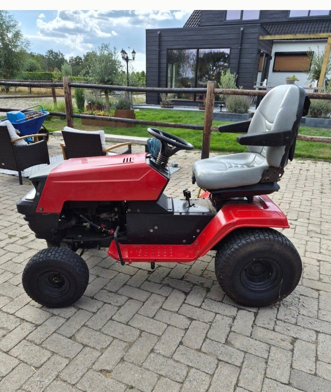 MTD trekkertje  kapotte motor, Ophalen