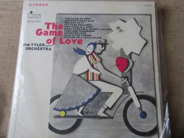 LP Original Jim Tyler And His Orchestra – The Game Of Love, Cd's en Dvd's, Vinyl | Verzamelalbums, Gebruikt, Verzenden, Originele persing