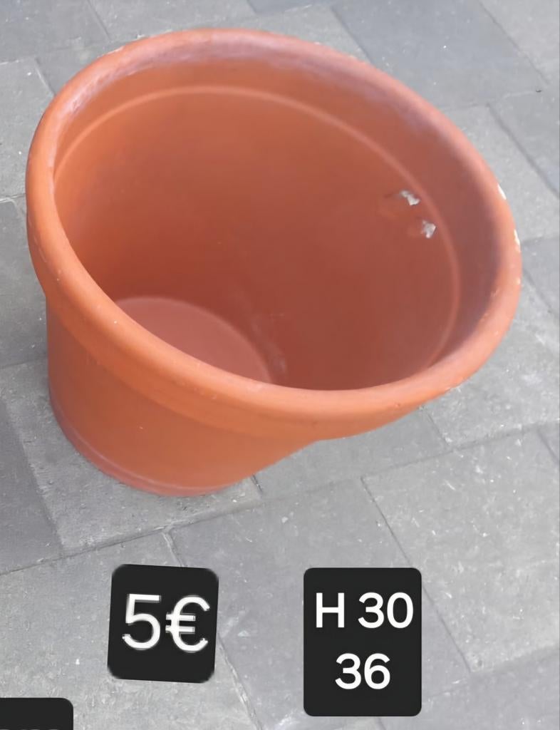 Terracotta bloempot, Tuin en Terras, Ophalen