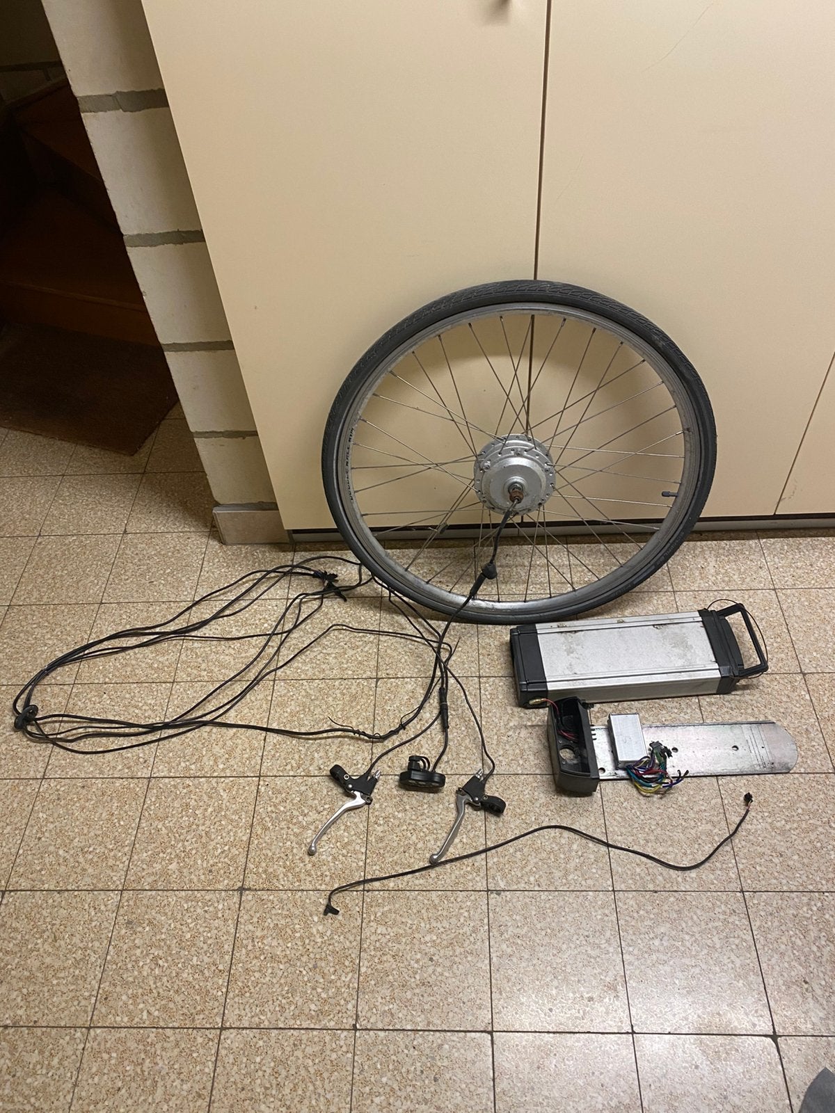Kit elektrische fiets, Fietsen en Brommers, Ophalen, Zo goed als nieuw, Elektrische fiets