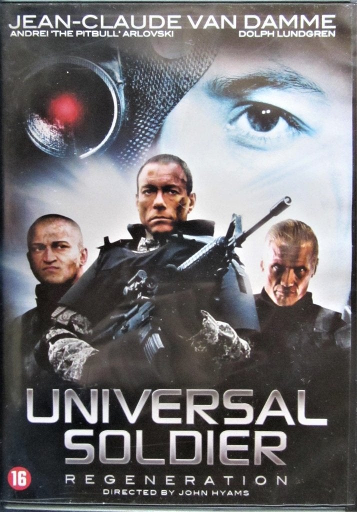DVD ACTIE- UNIVERSAL SOLDIER (JEAN CLAUDE VAN DAMME), Alle leeftijden, Ophalen of Verzenden, Zo goed als nieuw, Actiethriller