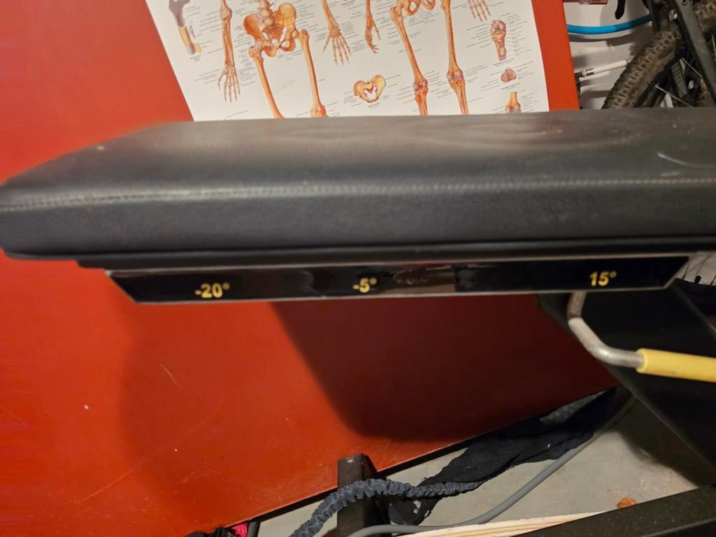 Banc technogym inclinable 15 ,-5 ,-20, Enlèvement