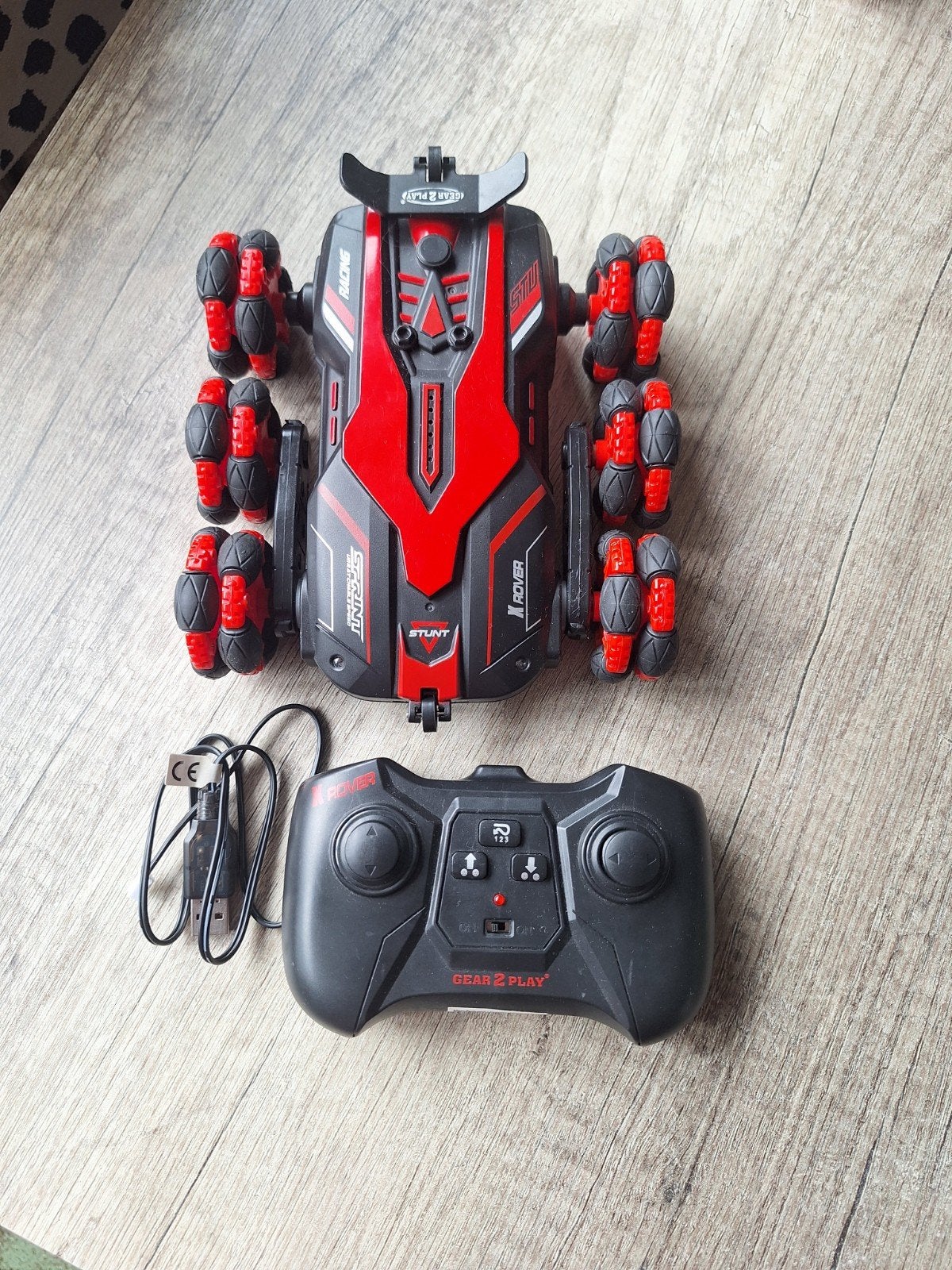 Gear2Play RC X-Rover Transforming Stuntauto (6 wielen), Ophalen, Zo goed als nieuw