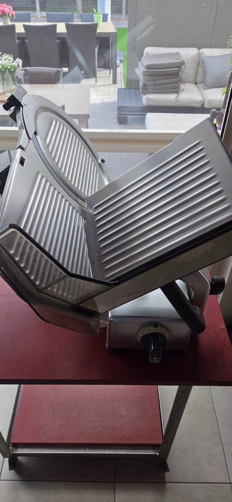 Professionele vleessnijmachine, Zakelijke goederen, Ophalen, Gebruikt, Bakkerij en Slagerij