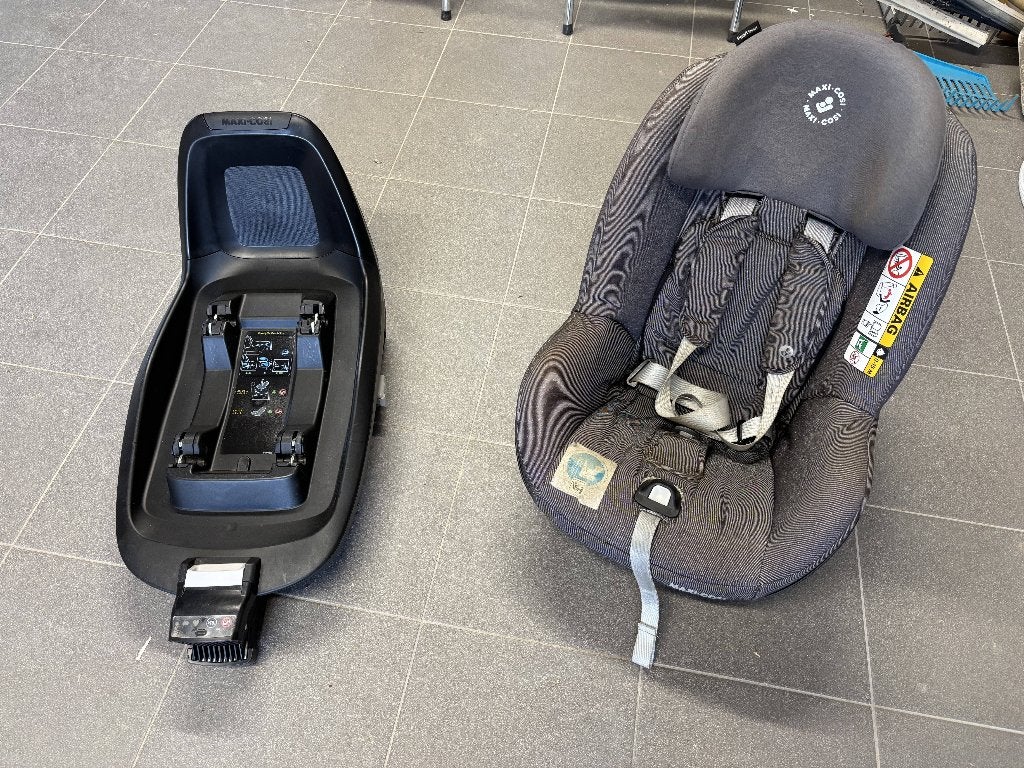 Maxi Cosi isofix + pearl smart autostoel, Dossier réglable, Enlèvement, Utilisé, Isofix