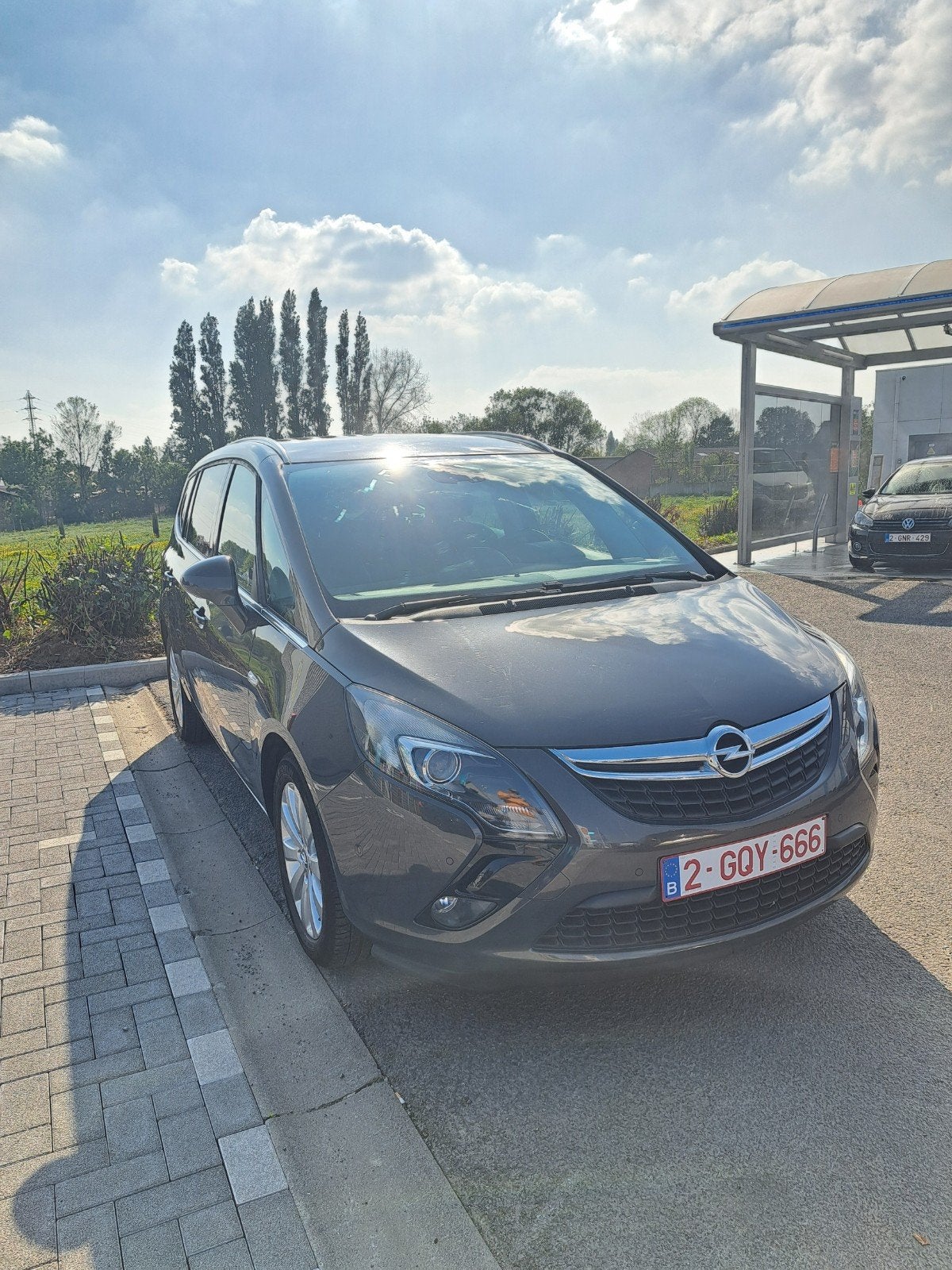 Opel Zafira Automatisch, Auto's, Automaat, Dealer onderhouden, Stof, Euro 6