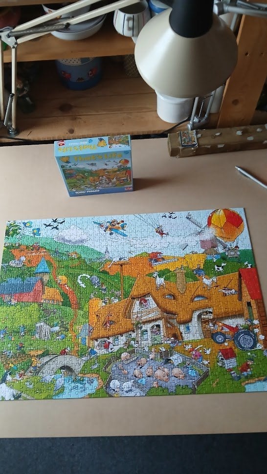 puzzels Jan van Haasteren/ puzzelsThat's Life, Ophalen