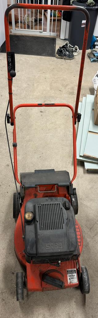 Grasmachine van het merk Sabo, Tuin en Terras, Ophalen, Gebruikt, Benzine-grasmaaier