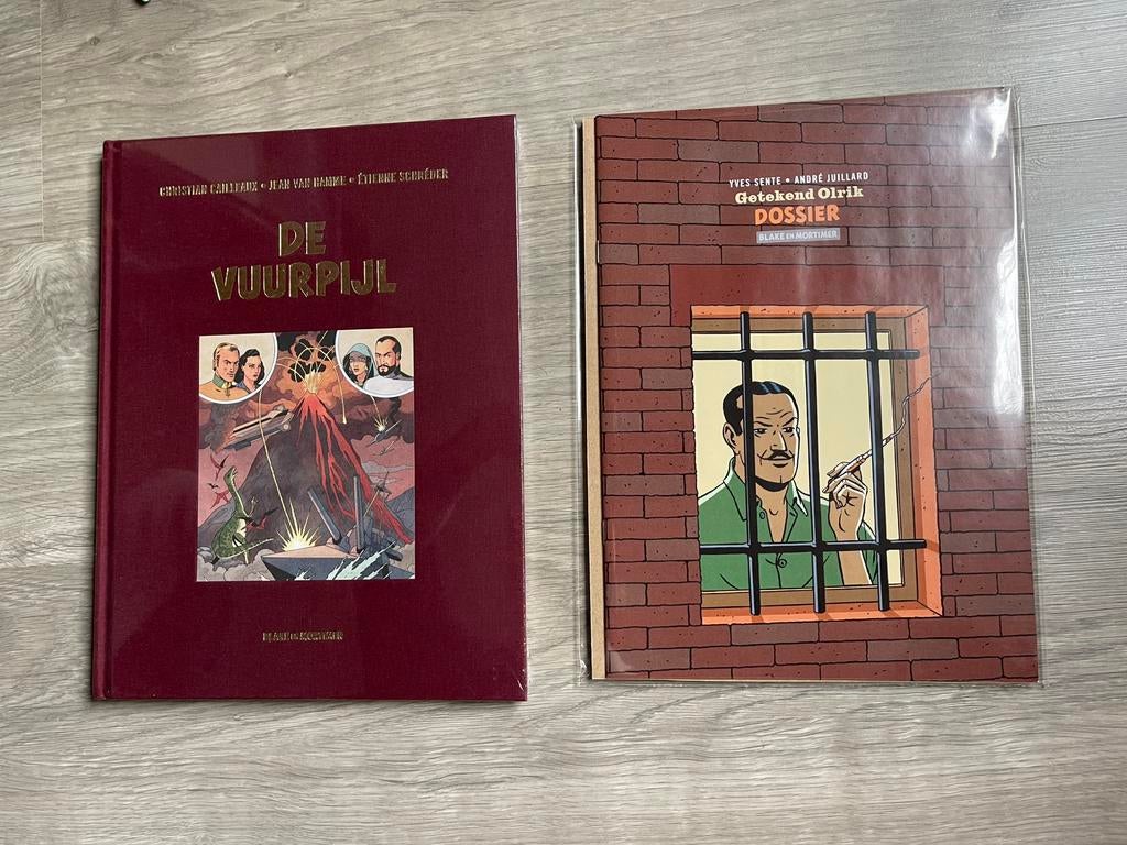 Blake en mortiler de vuurpijl luxe geseald + dossier olrik, Complete serie of reeks, Ophalen of Verzenden, Nieuw