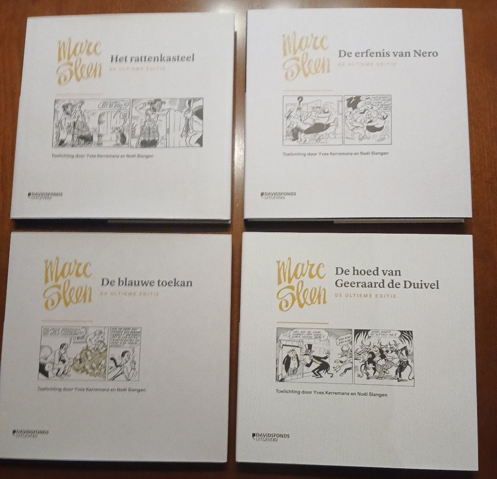 De Ultieme Editie – Marc Sleen (Complete set van 4), Marc Sleen, Complete serie of reeks, Nieuw, Ophalen of Verzenden