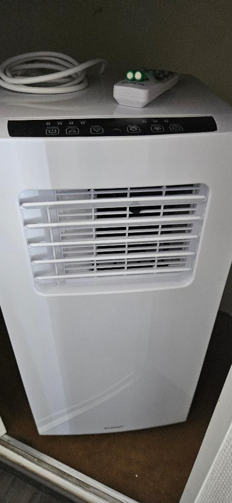 9000 BTU mob. airconditioner. Goede staat. 1 jaar garantie., Elektronische apparatuur, Airco's, Ophalen, Energieklasse A of zuiniger