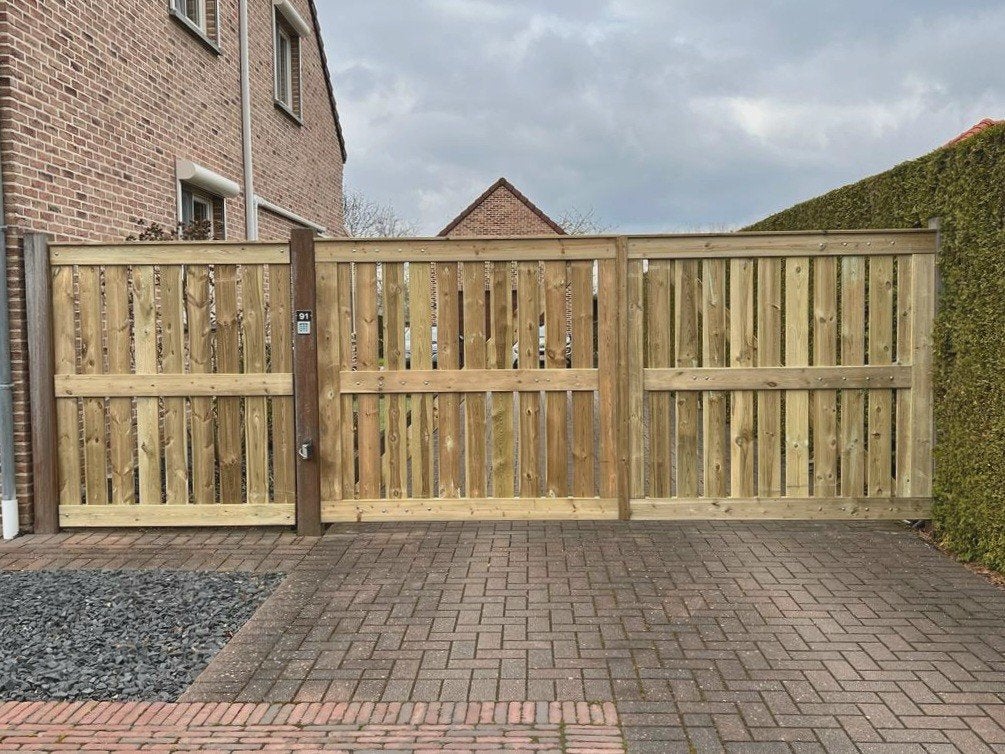 Tuinpoorten, Ophalen of Verzenden, Hout