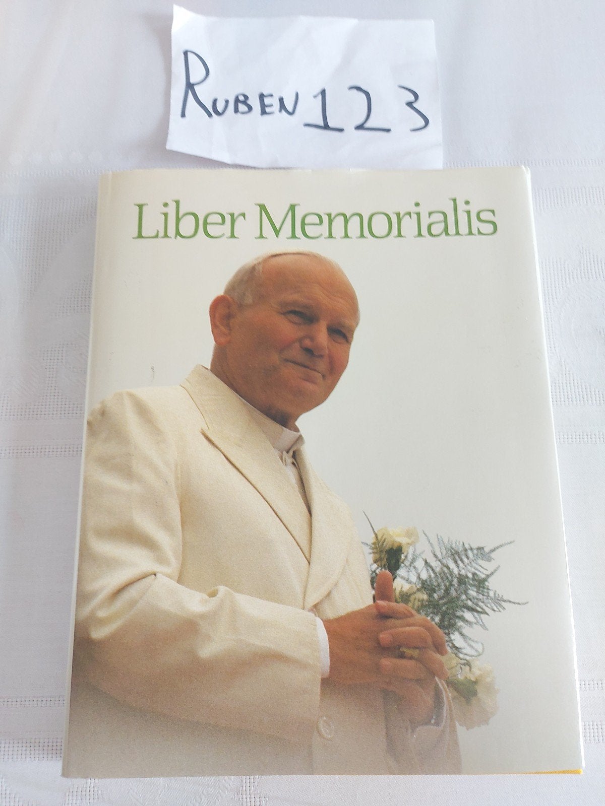 Liber Memoralis Paus Johannes-Paulus II in België 1985, Ophalen of Verzenden