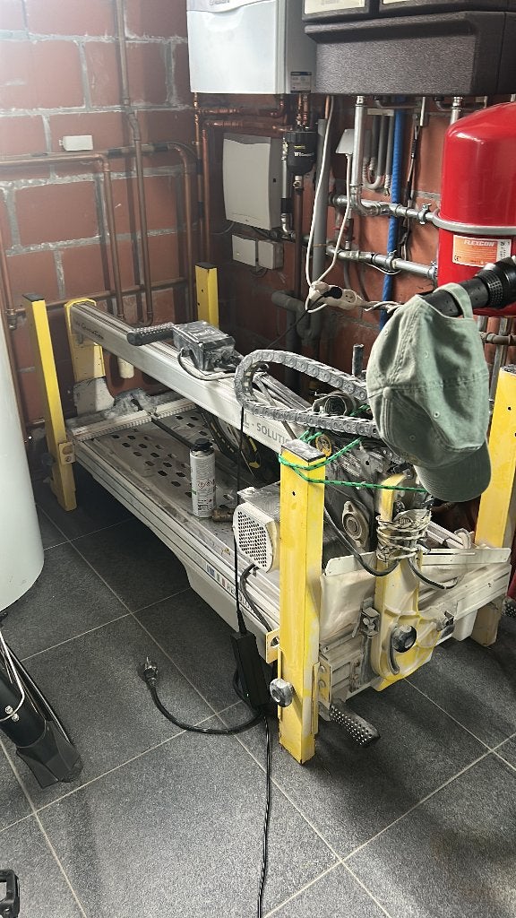 Tegelzaagmachine, Doe-het-zelf en Bouw, Gereedschap | Zaagmachines, Ophalen, 70 mm of meer, Overige typen, Zo goed als nieuw